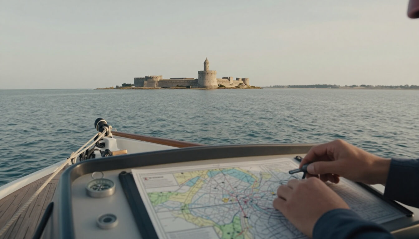 Destinations et itinéraires : Fort Boyard, île d'Aix, La Rochelle