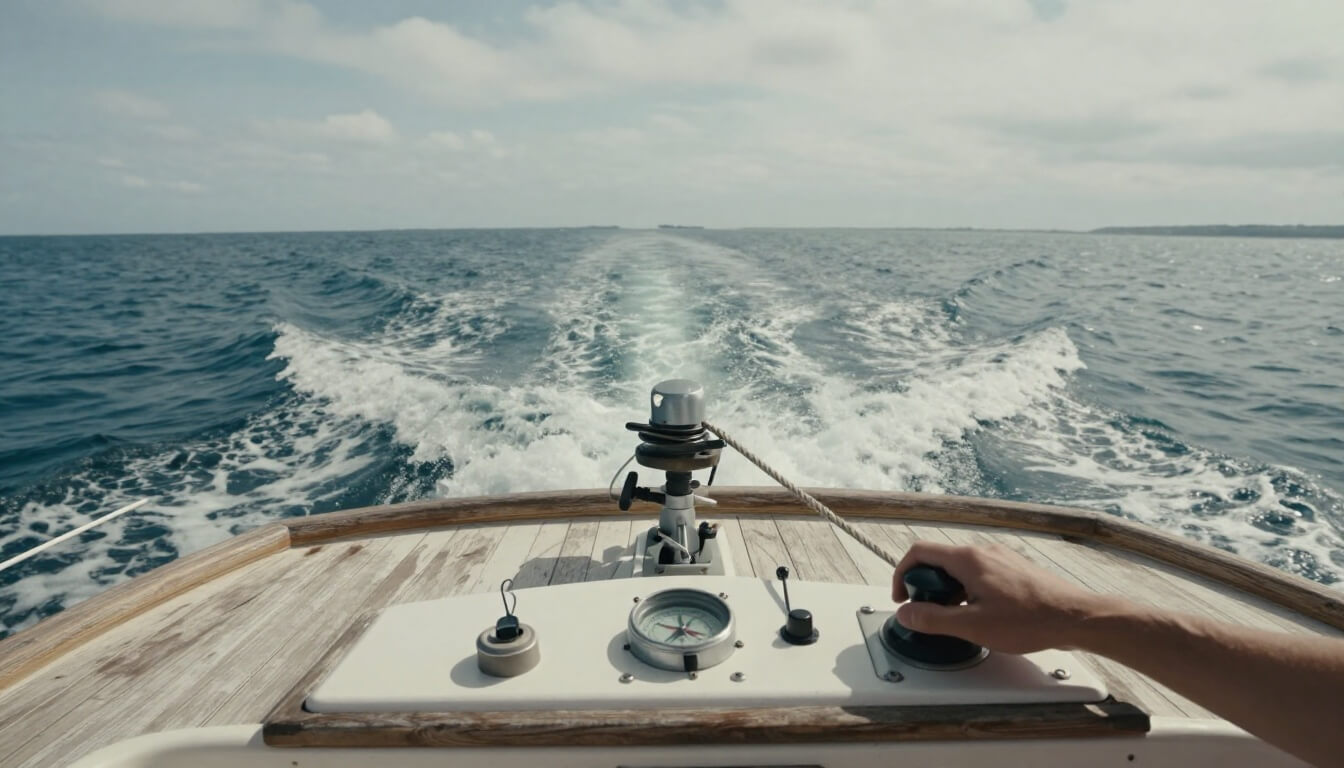 cockpit semi-rigide naviguant vers île de Ré et Fort Boyard