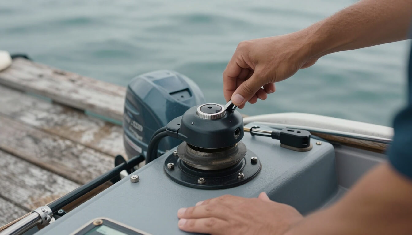démonstration prise en main moteur bateau sans permis