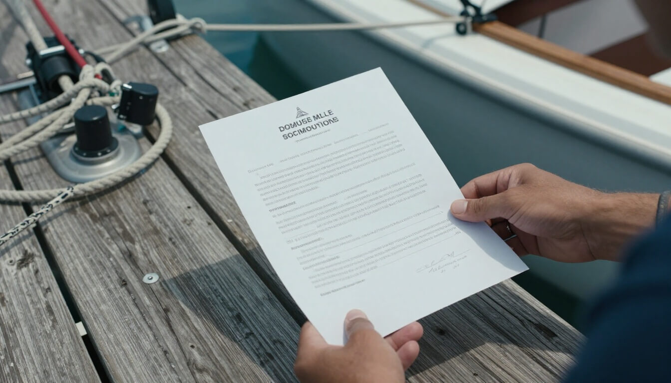 Résiliation suite à la vente du bateau : timing critique et pièges cachés